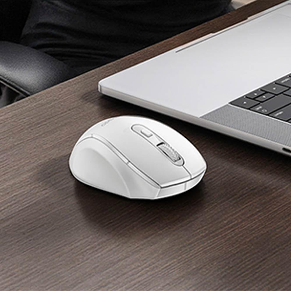 Souris sans Fil Yesido KB45 avec 6 Boutons Blanc
